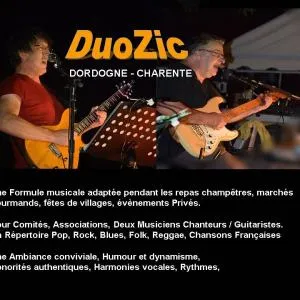 Photo 1 de DuoZic Musiciens Dordogne et Charente